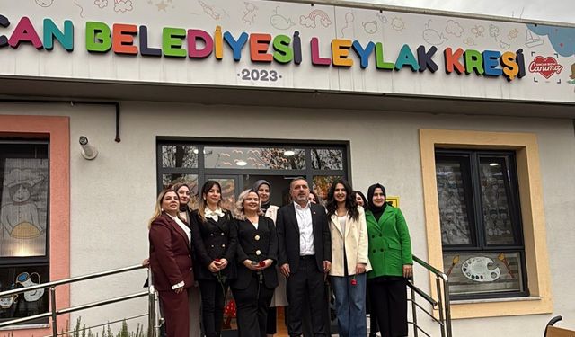 Murat Ercan’dan Öğretmenler Günü’nde kreş ziyareti