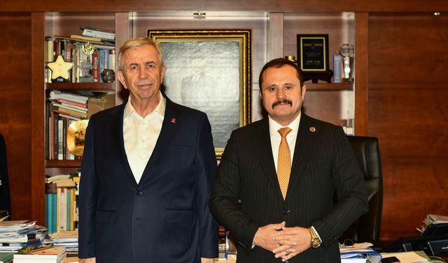 Şoför esnafı sorunlarını Mansur Yavaş’a iletti