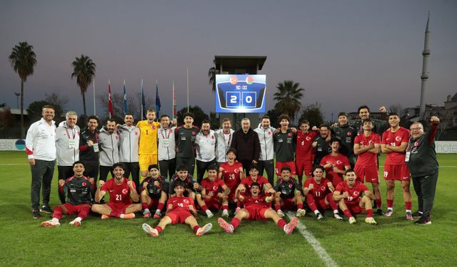 Belarus’u 2-0 yenen U19 Milliler Elit Tur’a yükseldi