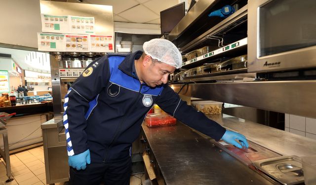 Yenimahalle’de fast food işletmelerine sıkı denetim