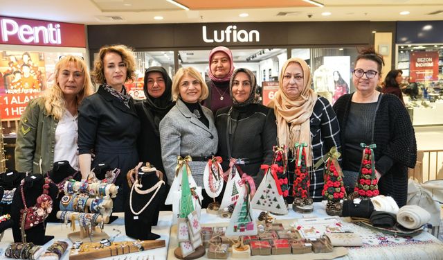 Etimesgut’ta 9. Kadın Emeği Pazarına yoğun ilgi