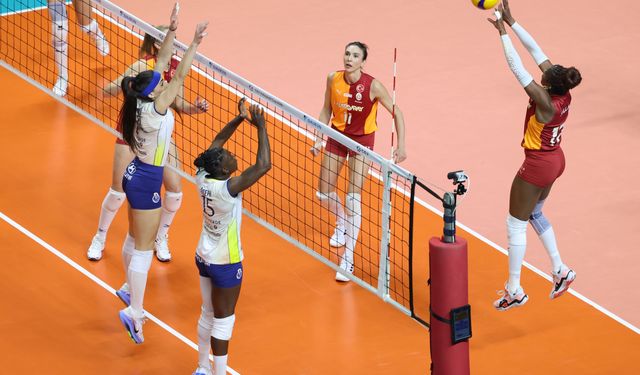 CEV Kupası’nda Galatasaray tur atladı