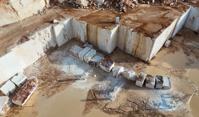 Akçadağ mermeri dünyaya açılıyor: Milyon dolarlık ihracat