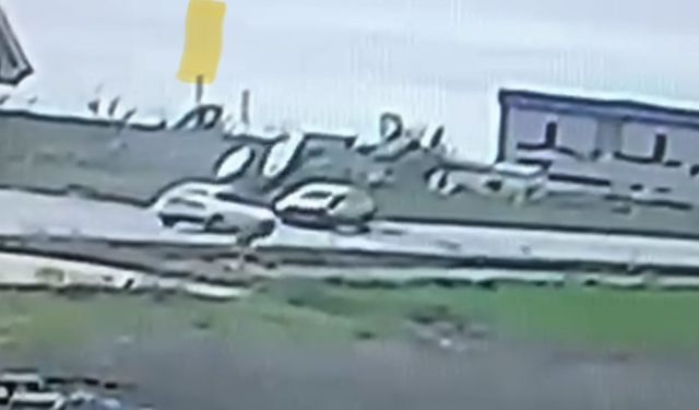 Edirne’de çarpışan araç defalarca takla attı