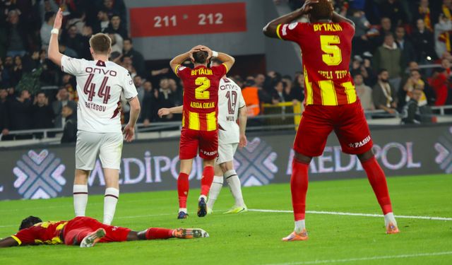 Göztepe’nin serisi Trabzonspor’a takıldı