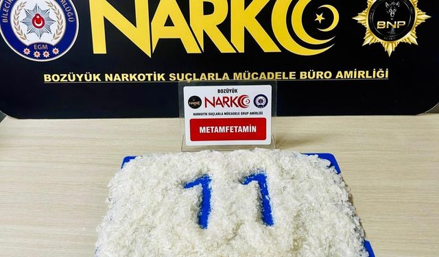 Bozüyük’te narkotik operasyonu