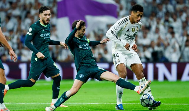 Manchester City, Real Madrid'i deplasmanda mağlup etti