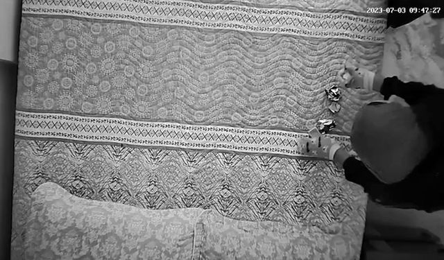 Osmaniye’de pes dedirten hırsızlık kamerada