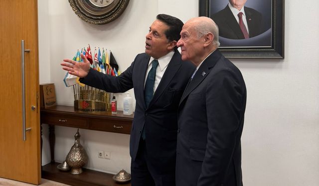 Ahmet Özer’in Bahçeli'ye ziyaretinde barış ve yargı vurgusu