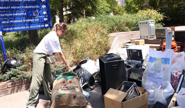 Çankaya Belediyesi’nden 30 bin tonluk geri dönüşüm hamlesi