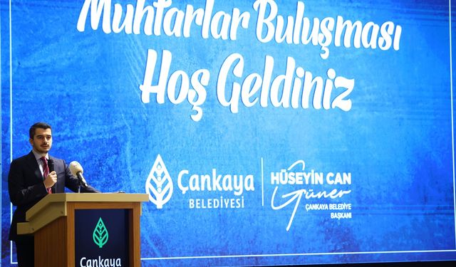 Çankaya'da Muhtarlar Çalıştayı düzenlendi