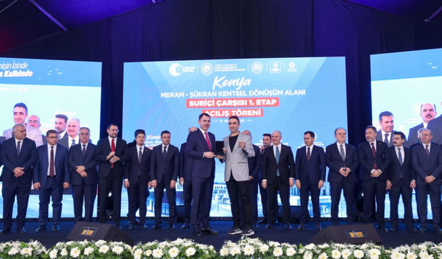 Konya Suriçi’nde dönüşümün 1. etabı açıldı