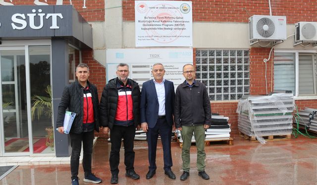Gediz OSB’de süt işleme tesisine 13 milyon TL’lik yatırım
