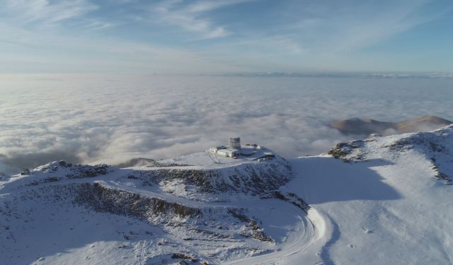 Erzurum Palandöken’de en düşük sıcaklık kaydedildi