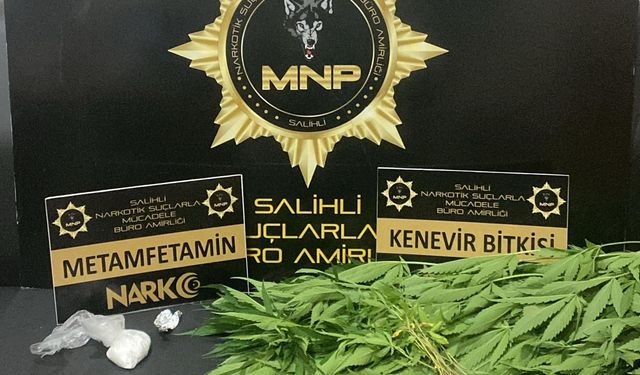 Salihli Emniyeti’nden yasaklı madde operasyonları
