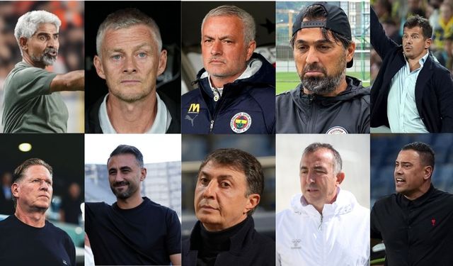 Süper Lig’de 14 haftada 12 teknik direktör değişti