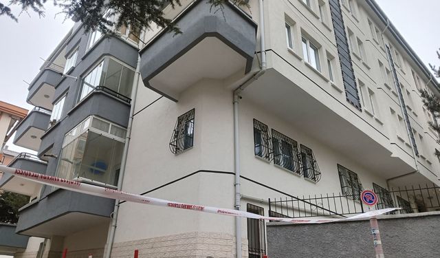 Çankaya’da taşıyıcı kolon çöktü, bina tahliye edildi