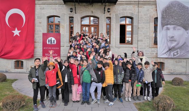 Keçiören’de miniklere Milli Mücadele dersi