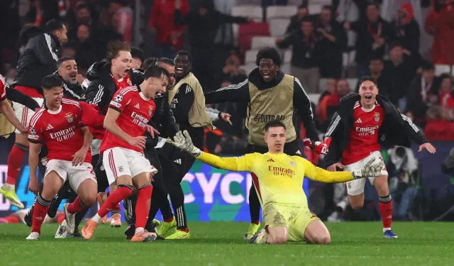 Benfica Real Madrid'i yıktı, ilk 24’e kaldı