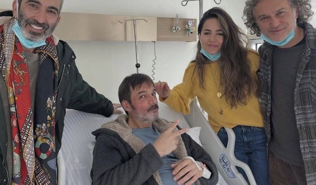 Geniş Aile ekibinden Ufuk Özkan’a hastane ziyareti