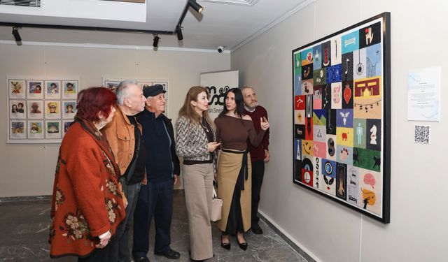 Mersin’de Sinema ve Görsel Kültür Sergisi açıldı