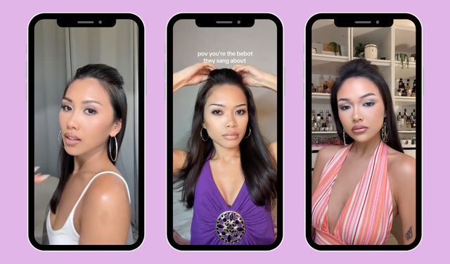 TikTok’ta yeni güzellik akımı: Bebot makyajı dikkat çekiyor