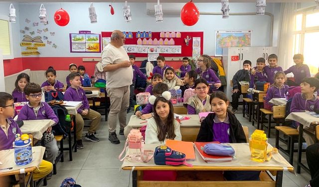 Efeler Belediyesi’nden öğrencilere çevre eğitimi