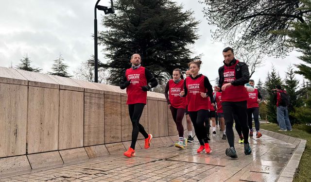 Çankaya’da Gençlik Koşusu Anıttepe’de yapıldı