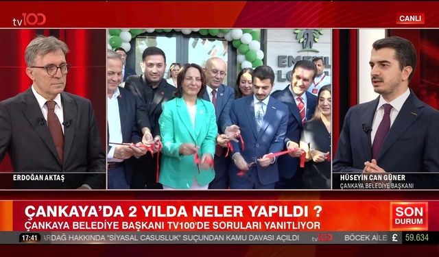 Hüseyin Can Güner TV100’de Çankaya’yı anlattı