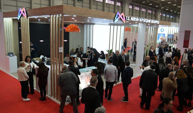 Yöresel lezzetleriyle EMITT Fuarı’nda Mersin’e yoğun ilgi