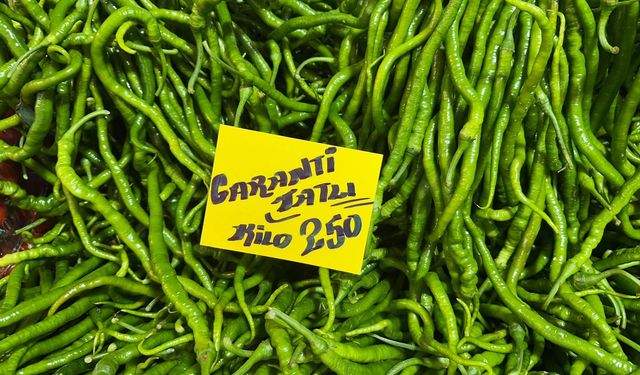 Sel vurdu, sebze fiyatları uçtu: Sivri biber 250 lira oldu