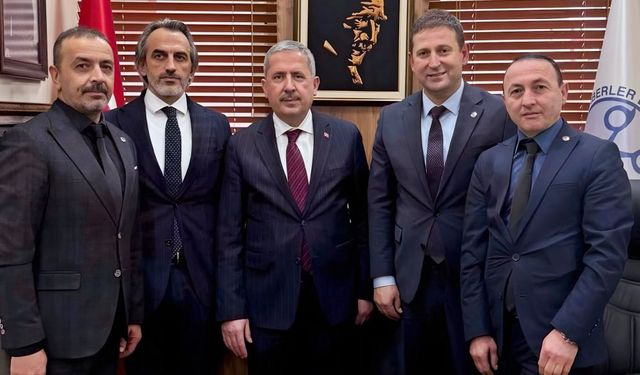 Mahmut Gürcan’dan Ankara Berberler Odası’na ziyaret