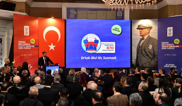 Ankara Kent Konseyi’nde 311 tavsiye kararı kabul edildi