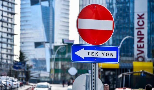 Armada AVM çevresinde tek yön uygulaması başladı