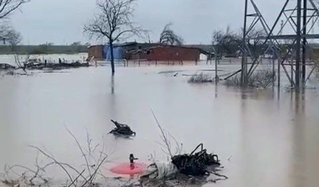 Bursa’da sağanak yağış felaketi