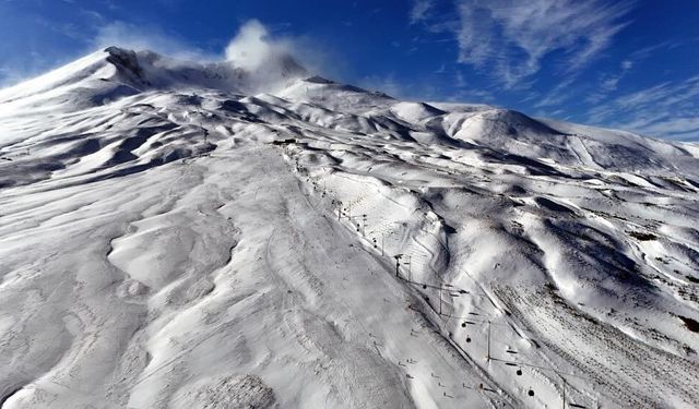 Erciyes’te rekor ziyaretçi sayısı