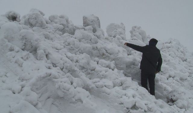 Kars, mart sonunda beyaza büründü
