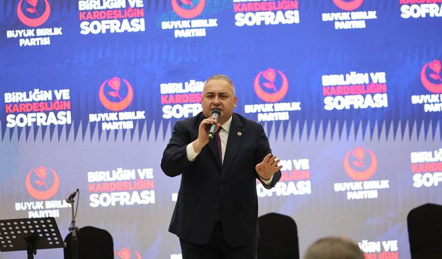 Keçiören’de BBP iftarına Mesut Özarslan katıldı