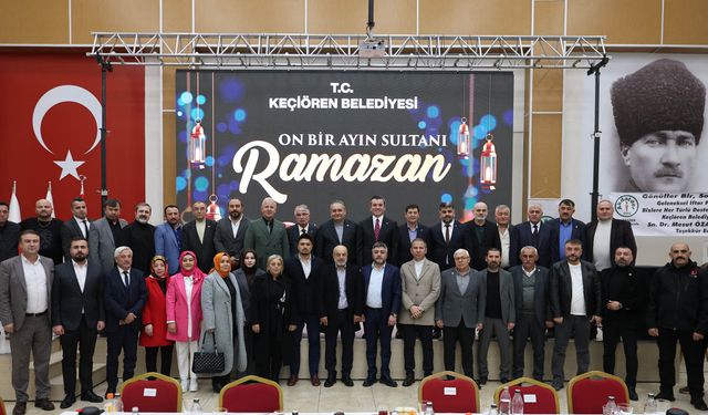 Keçiören’de Ordululara iftar programı düzenlendi