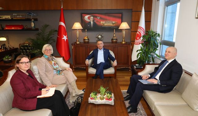 Fuat Oktay, Almanya’nın Ankara Büyükelçisiyle görüştü