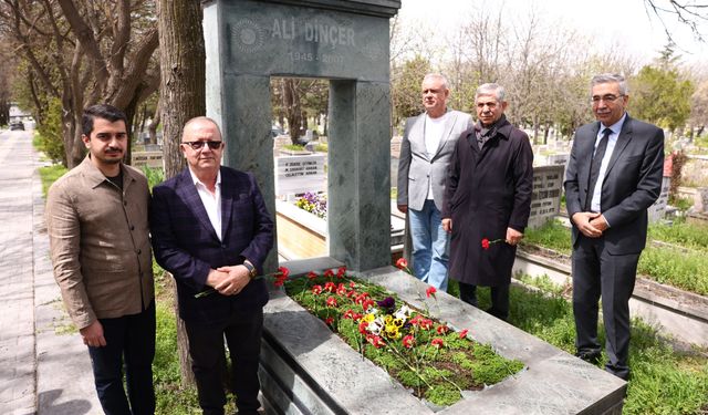 Ali Dinçer ölümünün 19. yılında anıldı