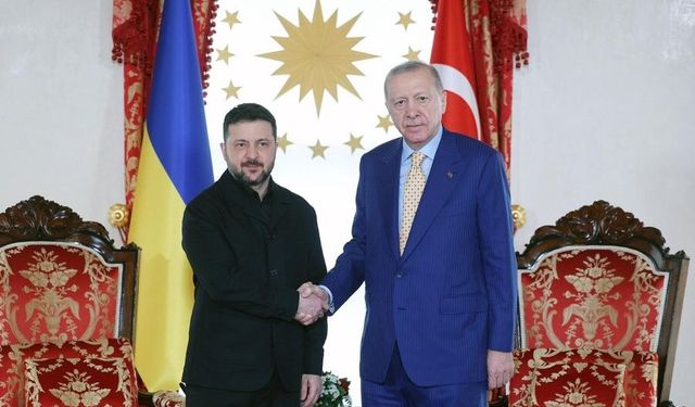 Erdoğan ve Zelenskiy İstanbul’da barış gündemiyle görüştü