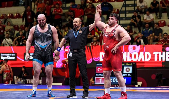 Avrupa Güreş Şampiyonası’nda üç milli güreşçi yarı finalde