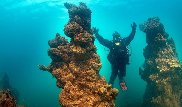 Van Gölü’ndeki mikrobiyalitler dünya rekoru yolunda