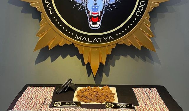 Malatya’da zehir tacirlerine darbe