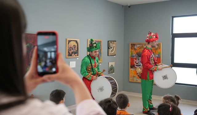 Keçiören’de Dünya Sanat Günü çocuklarla renklendi