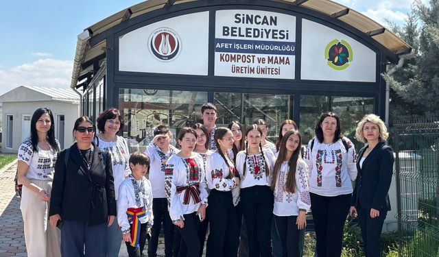 Sincan Eko Çiftlik Romanyalı öğrencileri ağırladı