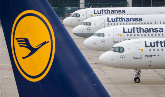 Lufthansa’nın ikinci çeyrek kârı yüzde 56 düştü