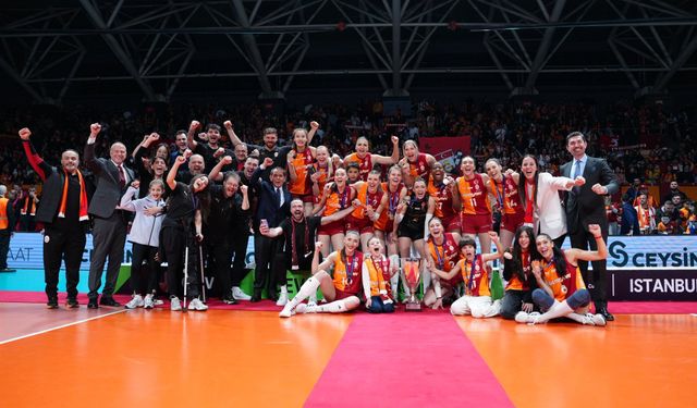 Galatasaray Daikin CEV Kupası’nı kazandı