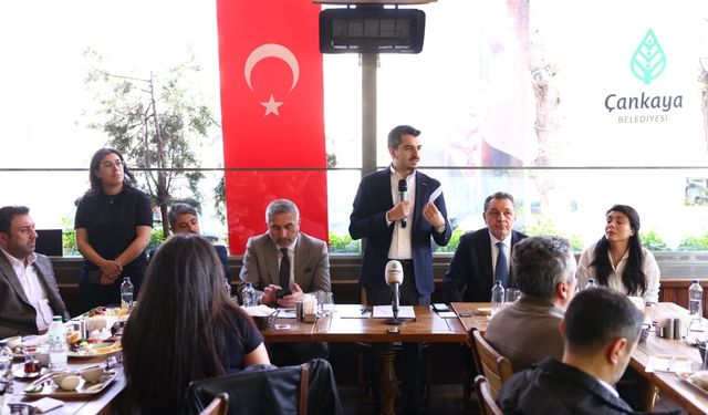 Çankaya Bahçelievler’de esnaf buluşması